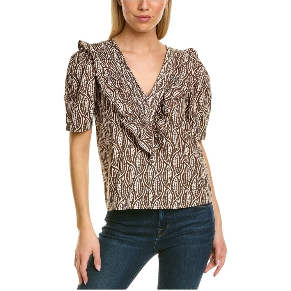 St. Roche Sabine Top in Cold Brew Cream 4